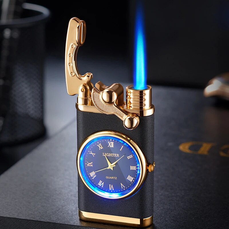 Briquet avec horloge